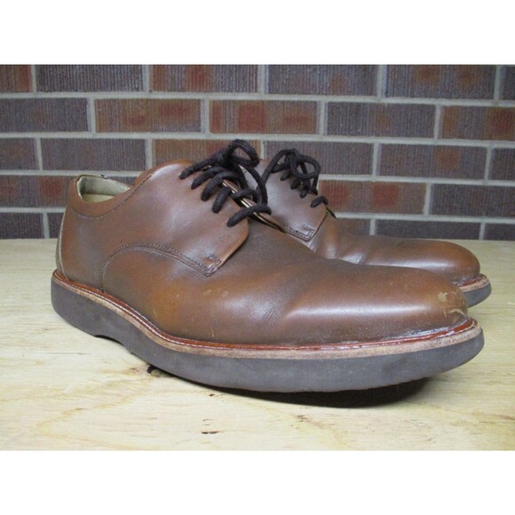 Samuel Hubbard Founder Oxfords Mens Brown Leather Casual M2100-041 Size 9.5 M - Picture 2 of 16